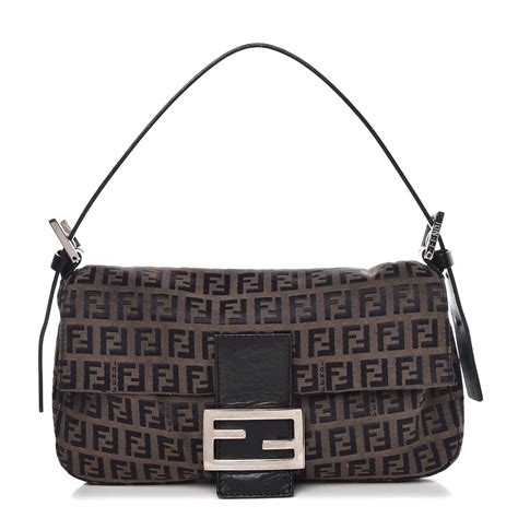 fendi mini mama black|FENDI Micro Zucchino Forever Mini Mama Baguette Black.